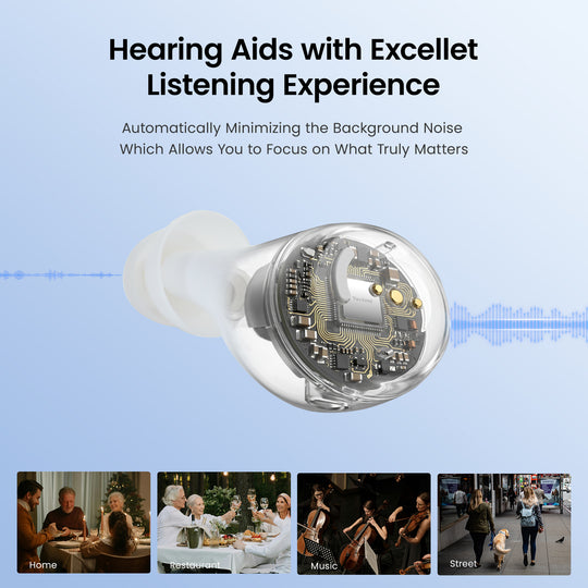 Techmi Match: In-Ear OTC Hearing Aids with Bluetooth 5.3 | 43dB Gain & App Control - Techmi Corporation