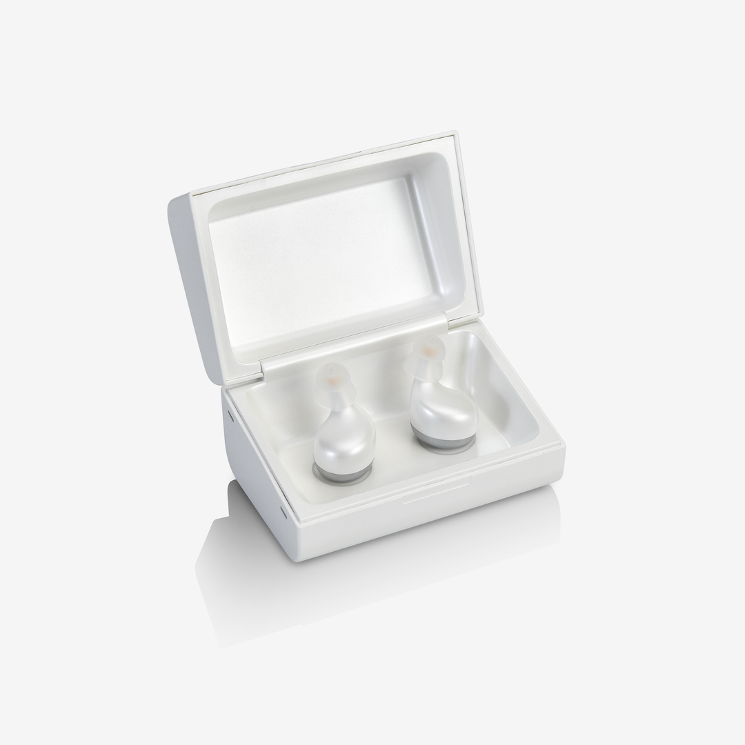 Techmi Match: In-Ear OTC Hearing Aids with Bluetooth 5.3 | 43dB Gain & App Control - Techmi Corporation