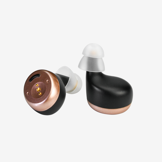 Techmi Match: In-Ear OTC Hearing Aids with Bluetooth 5.3 | 43dB Gain & App Control - Techmi Corporation